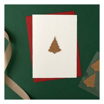 Christmas Tree Cork Stickers 4 Pack