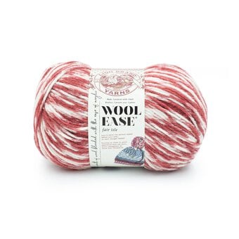 Lion Brand Rose Wool-Ease Fair Isle Yarn 150g 