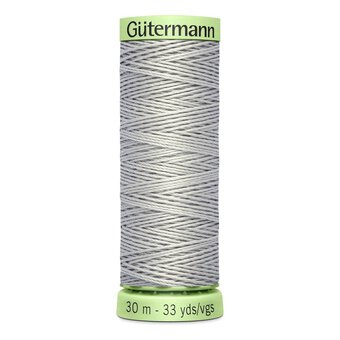 Gutermann Grey Top Stitch Thread 30m (38)