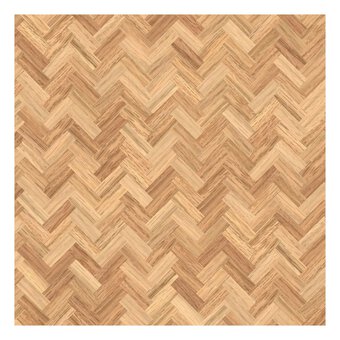 Doll's House Polished Parquet Floor Paper 42cm x 60cm