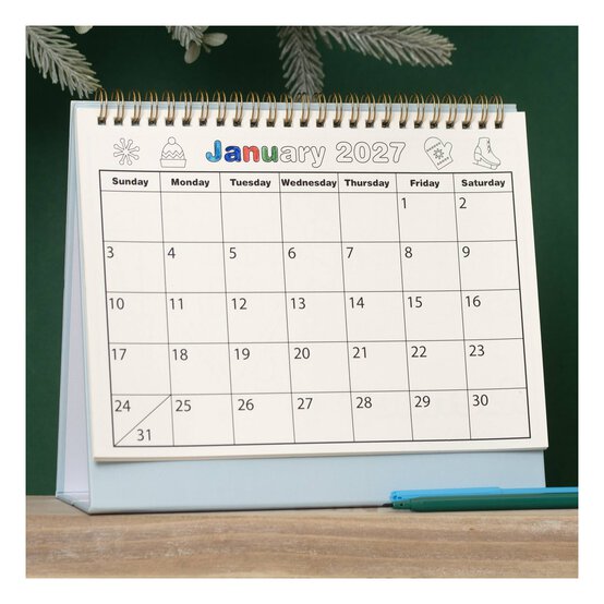 2027 Desk Calendar image number 2
