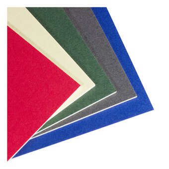Daler-Rowney Graduate Assorted Cream Core Mountboard A4 12 Pack
