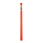 Neon Orange Star Gift Wrap 70cm x 2m image number 1