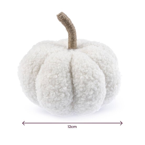 White Borg Pumpkin 12cm image number 5
