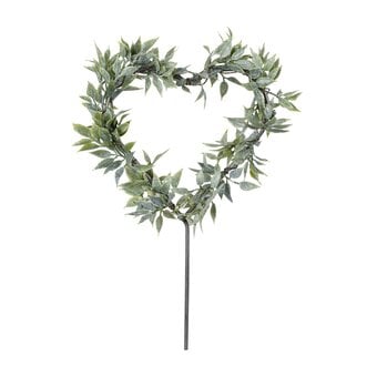 Ginger Ray Foliage Heart Cake Topper image number 2