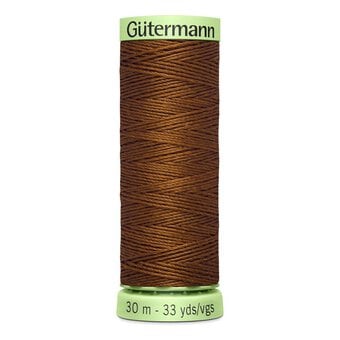 Gutermann Brown Top Stitch Thread 30m (650)