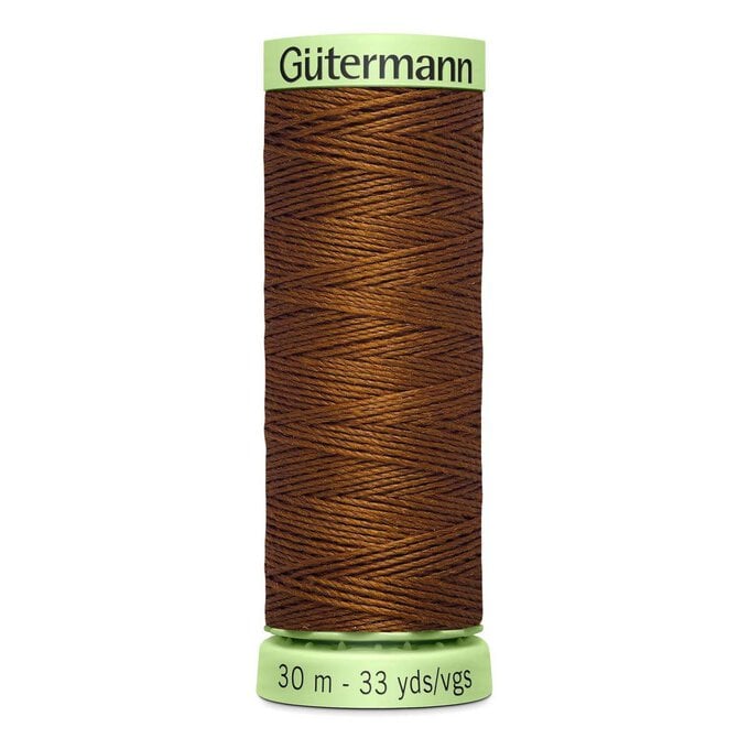 Gutermann Brown Top Stitch Thread 30m (650) image number 1