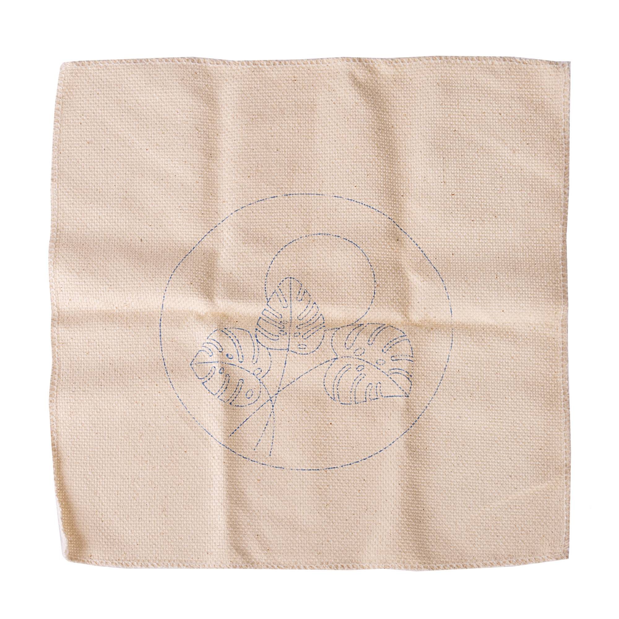 Leaves Punch Needle Hoop Kit 20cm Hobbycraft