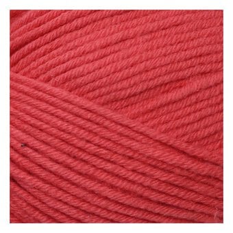 Knitcraft Coral Cotton Blend Plain DK Yarn 100g image number 2