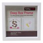 White Deep Box Frame 20cm x 20cm image number 1