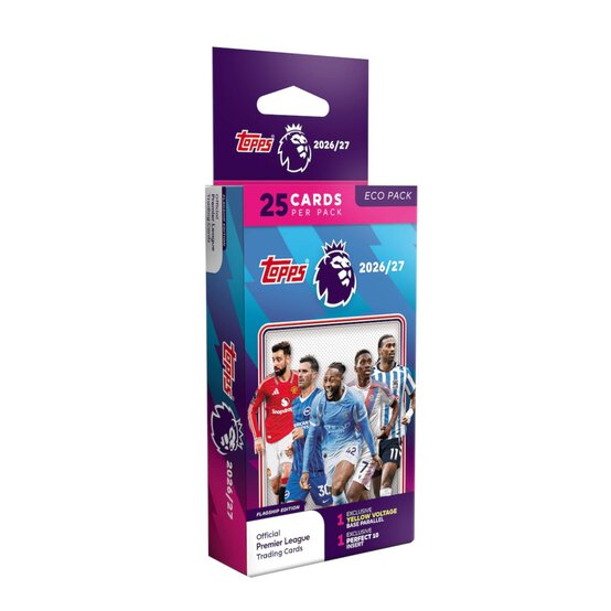 Topps Premier League 2026/2027 Trading Cards Eco Pack  image number 1
