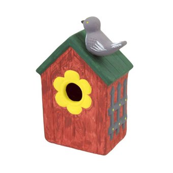 Paint Your Own Bird House 20.5cm x 9cm x 11cm image number 2