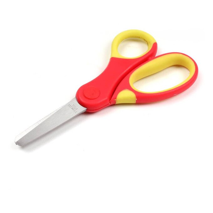 Kids’ Stainless Steel Soft Grip Scissors