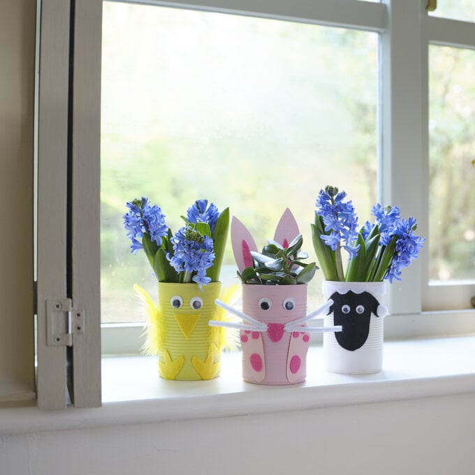 How to Make Spring Tin Can Animals image number 1