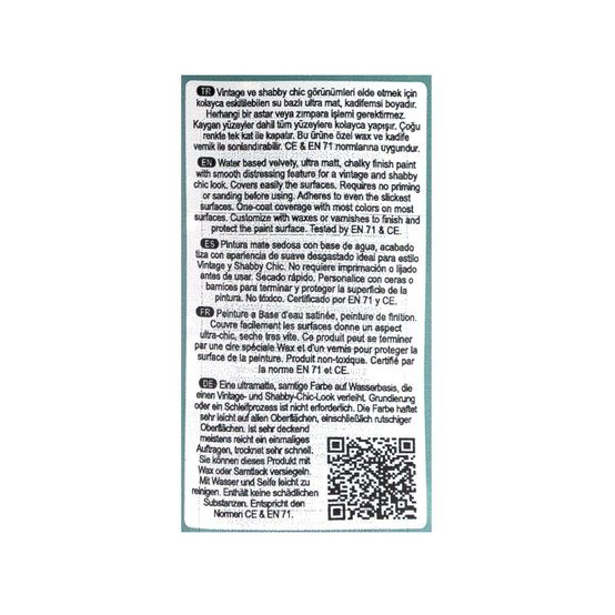 Cadence Mould Green Very Chalky Home D&eacute;cor Paint 500ml image number 4