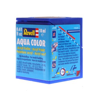 Revell Brown Matt Aqua Colour Acrylic Paint 18ml (185) image number 4