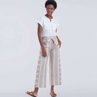 Simplicity Pull-On Trousers Sewing Pattern S9146 (6-14) image number 3
