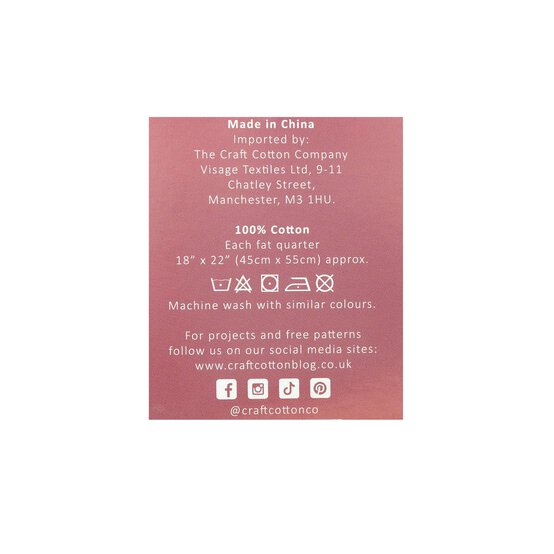 Sunset Paisley Cotton Fat Quarters 5 Pack image number 9