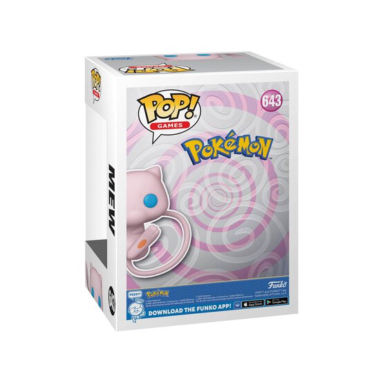 Funko POP Animation: Pok&eacute;mon Mew Figure image number 3