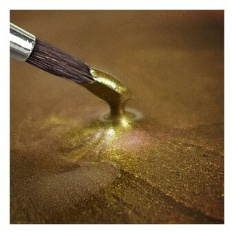 Rainbow Dust Metallic Light Gold Food Paint 25ml image number 2