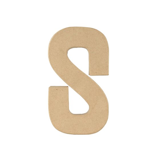 Mache Letter S 20cm image number 5