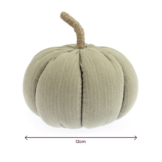Light Green Cotton Viscose Pumpkin 12cm image number 4