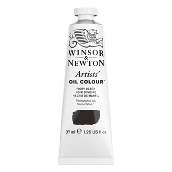 Winsor and Newton Artists Oil Colour Ivory Black 37ml