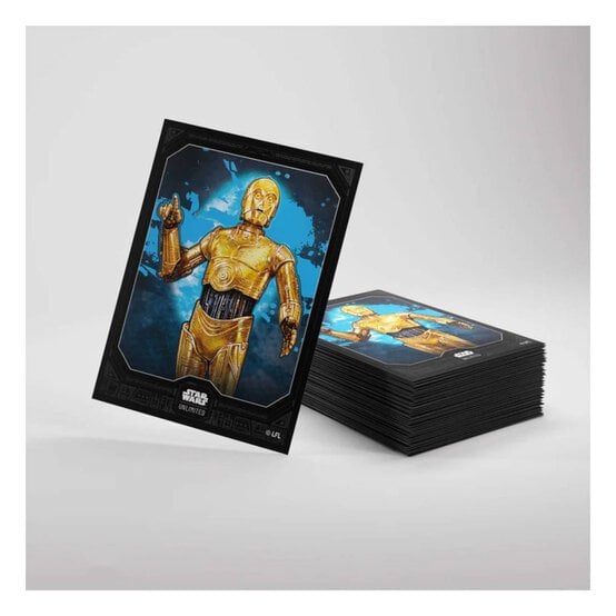 Gamegenic Star Wars: Unlimited C-3PO Art Sleeves 60 Pack  image number 3