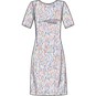 New Look Women's Knit Dress Sewing Pattern N6650 image number 3