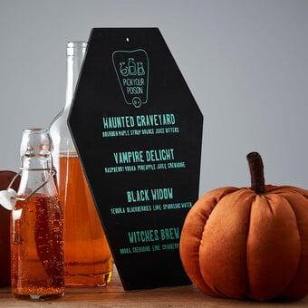 Cricut: How to Make a Halloween Cocktail Menu