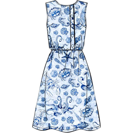 Simplicity Women&rsquo;s Dress Sewing Pattern S8914 (14-22) image number 4