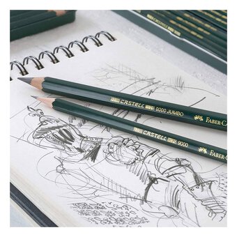 Faber-Castell 9000 Jumbo Pencil Set 5 Pack