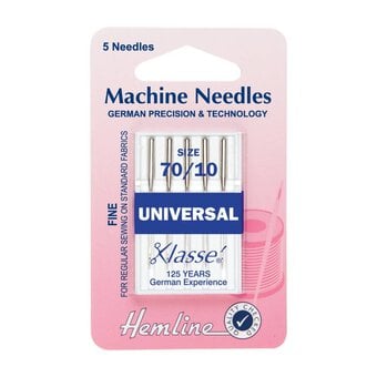 Hemline Size 70 Machine Needle 5 Pack