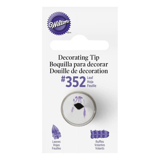 Wilton No.352 Leaf Decorating Tip image number 2