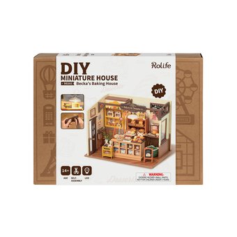 Rolife Becka’s Baking House Miniature House Kit