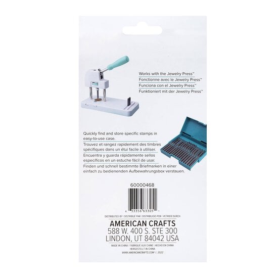 We R Makers Jewellery Press San Serif Lowercase Alphabet Stamps image number 3