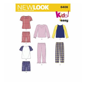 New Look Kids’ Separates Sewing Pattern 6406