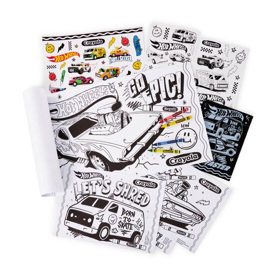 Crayola Hot Wheels Giant Filled Crayon image number 2