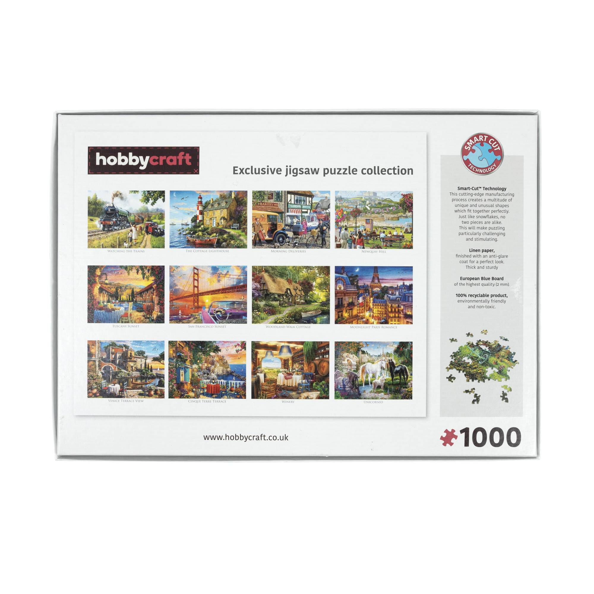 Cinque Terre Terrace Jigsaw Puzzle 1000 Pieces | Hobbycraft