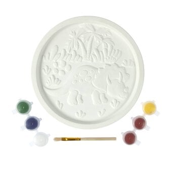 Paint Your Own Triceratops Ceramic Kit