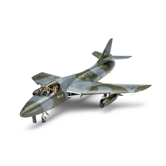 Revell Hawker Hunter T.7-1.7A Model Kit 1:32 image number 2