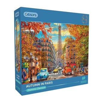 Gibsons Autumn in Paris Jigsaw Puzzle 1000 Pieces