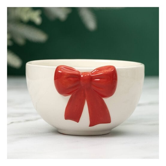 Christmas Bow Bowl  image number 1