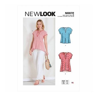 New Look Women's Top Sewing Pattern N6672