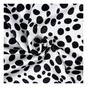 Dalmatian Animal Velour Fabric by the Metre image number 1