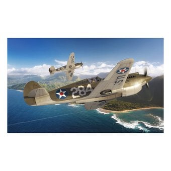 Airfix Curtiss P-40B Warhawk Model Kit 1:72 image number 2