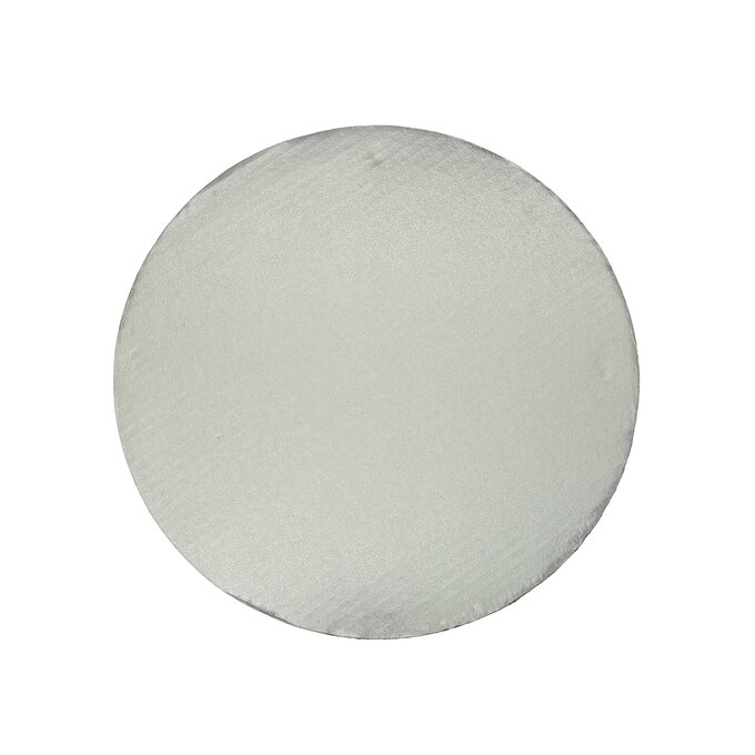 Silver Round Double Thick Card Cake Board 9 Inches image number 1