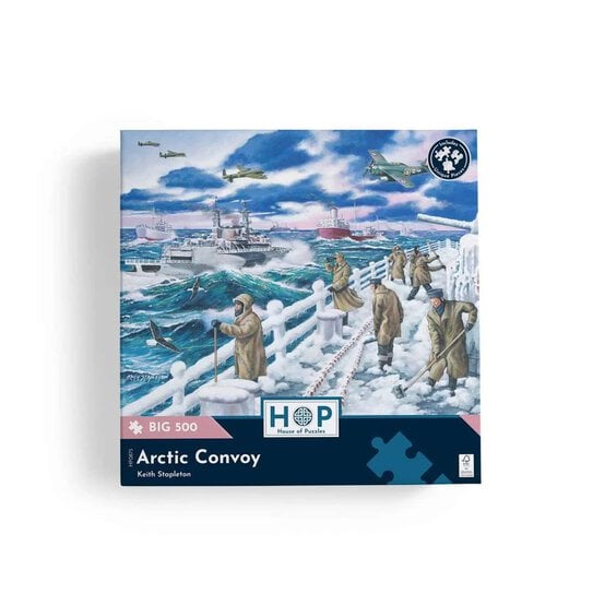 Arctic Convoy Big 500 Jigsaw Puzzle 500 Pieces image number 3