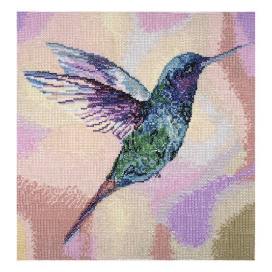 Trimits Hummingbird Large Cross Stitch Kit 36cm x 36cm image number 2