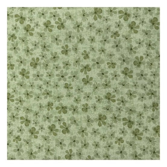 Bluebell Hollow Lime Blender Cotton Fabric by the Metre image number 2
